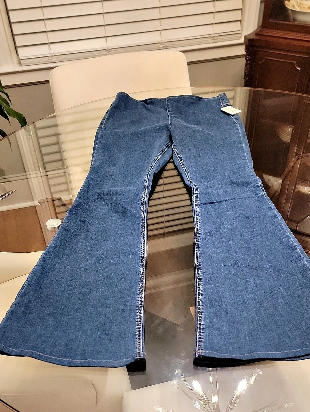 We The Free C Riviera Flare Jeans in Blue Waist 30 NWT